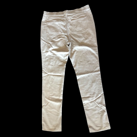 🎁 Dismero Beige Gold Accent Jeans - Picture 5 of 9